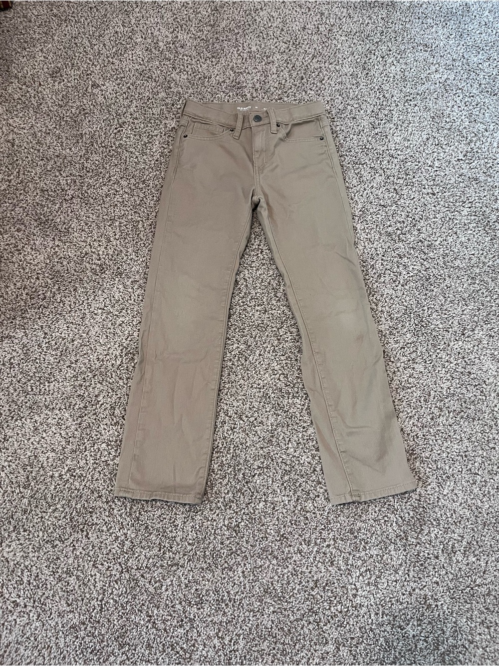 Old Navy Khaki Straight Leg Pants